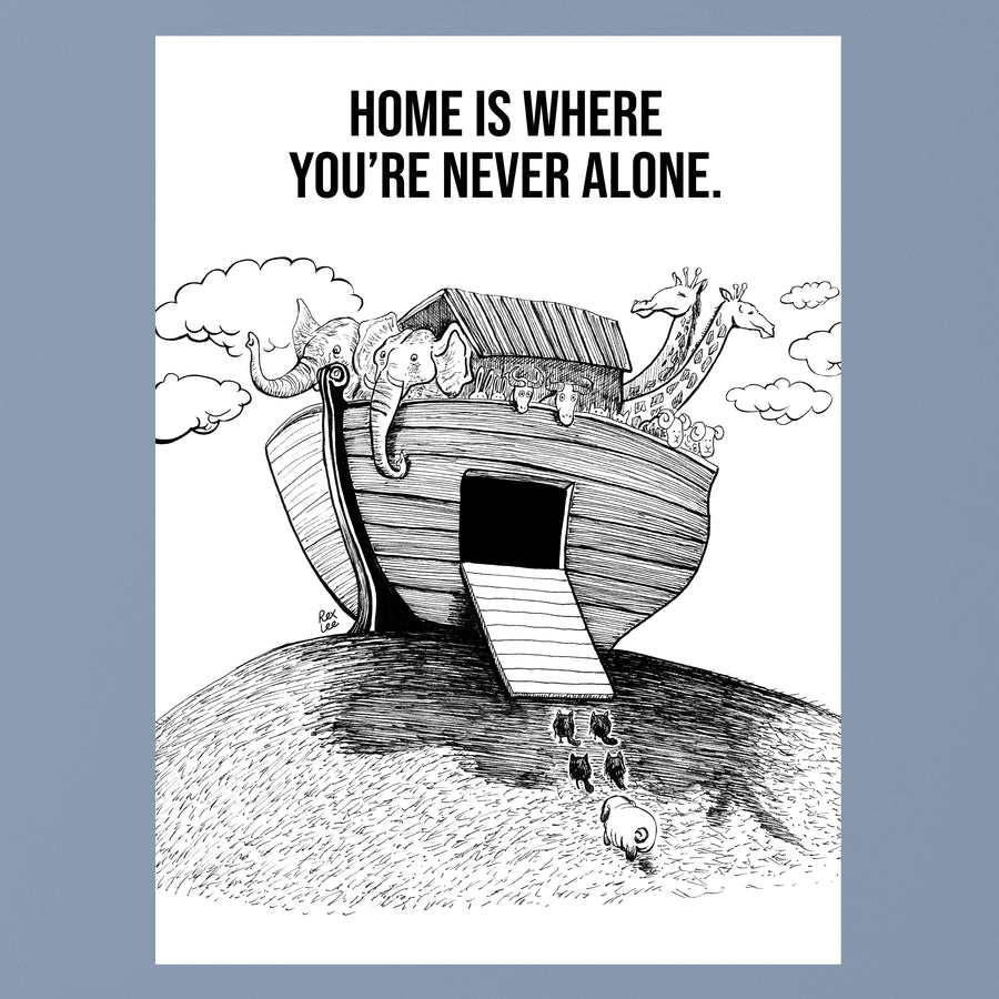Never Alone (A2-sized Poster)